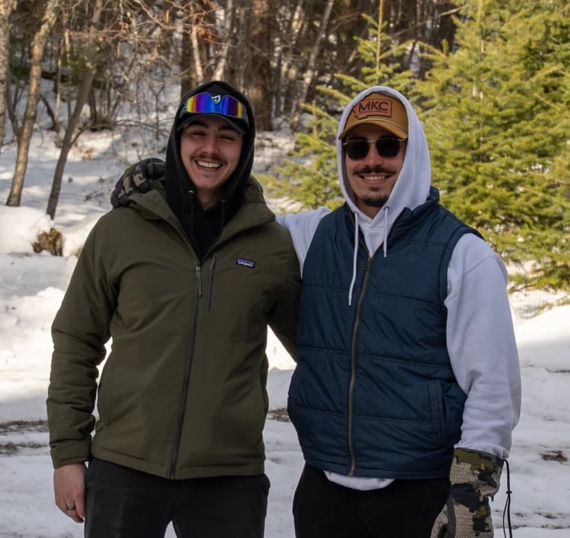 Matthew Esposito and Eric, the two founders of Espo