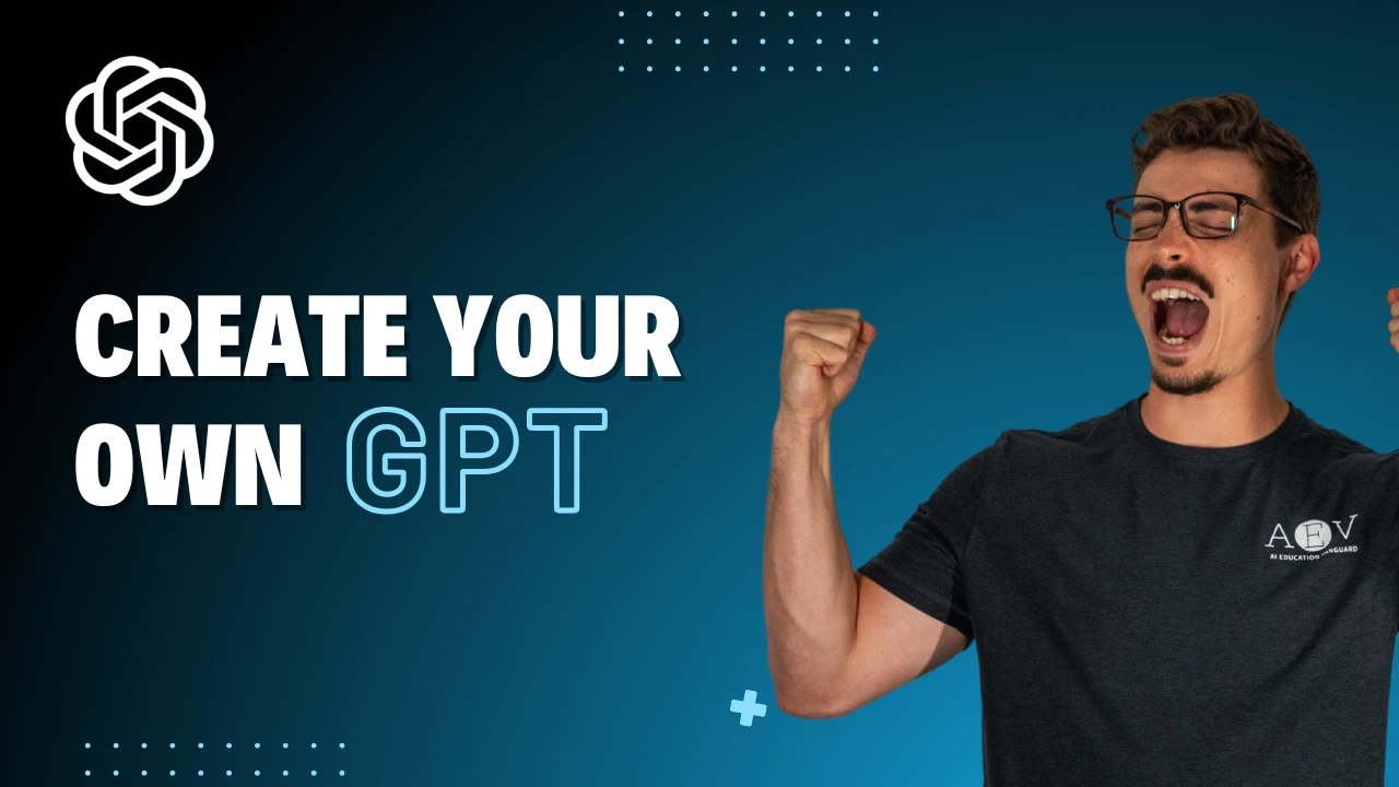 Step-by-step guide showing how to create custom GPTs on ChatGPT interface with configuration options highlighted